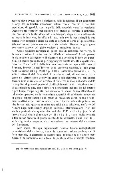 Bollettino d'oculistica periodico d'oculistica pratica