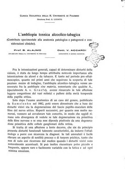 Bollettino d'oculistica periodico d'oculistica pratica