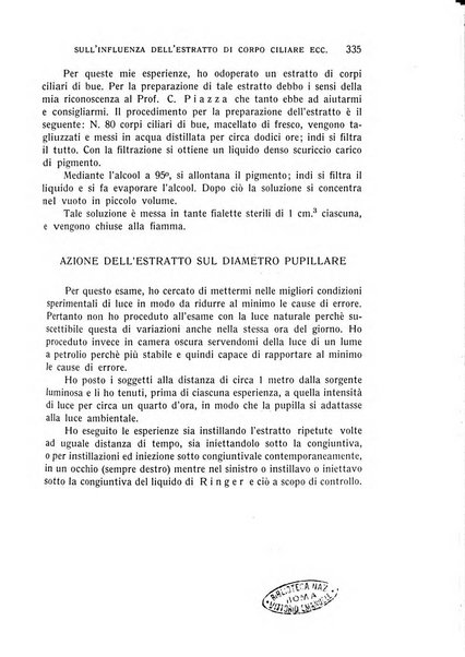 Bollettino d'oculistica periodico d'oculistica pratica