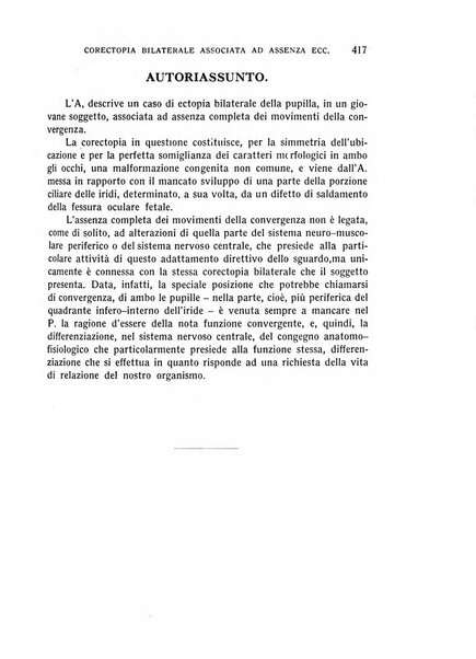 Bollettino d'oculistica periodico d'oculistica pratica