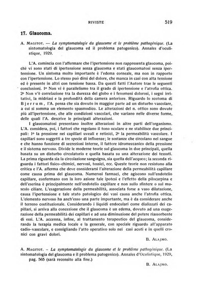 Bollettino d'oculistica periodico d'oculistica pratica