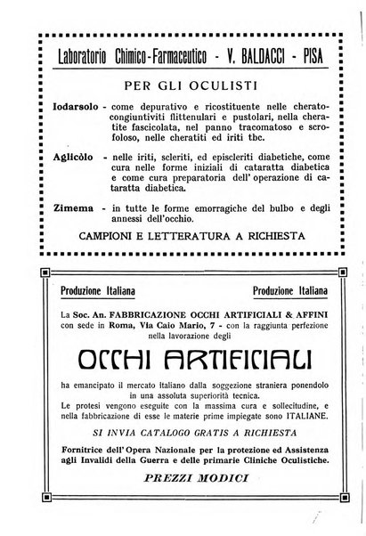 Bollettino d'oculistica periodico d'oculistica pratica