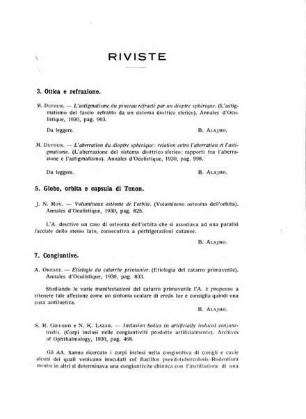 Bollettino d'oculistica periodico d'oculistica pratica