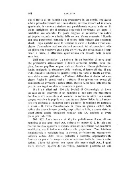 Bollettino d'oculistica periodico d'oculistica pratica