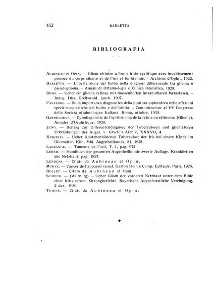 Bollettino d'oculistica periodico d'oculistica pratica