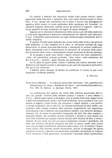 Bollettino d'oculistica periodico d'oculistica pratica