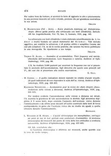 Bollettino d'oculistica periodico d'oculistica pratica