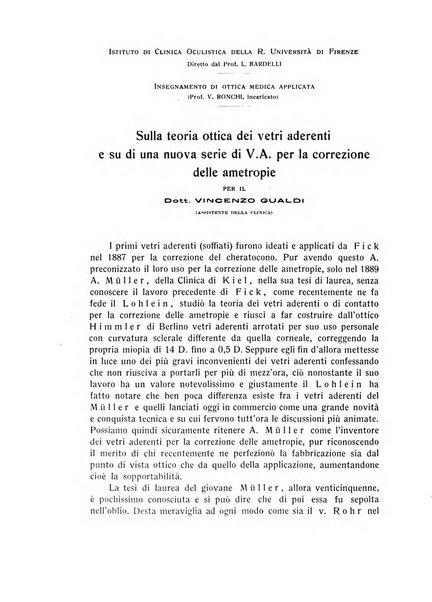 Bollettino d'oculistica periodico d'oculistica pratica