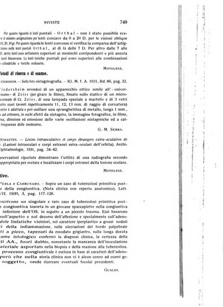 Bollettino d'oculistica periodico d'oculistica pratica