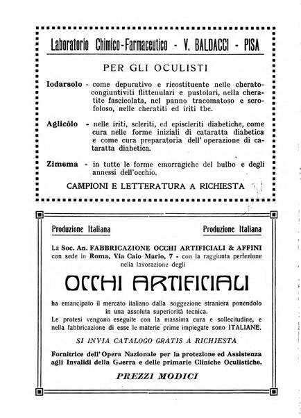 Bollettino d'oculistica periodico d'oculistica pratica