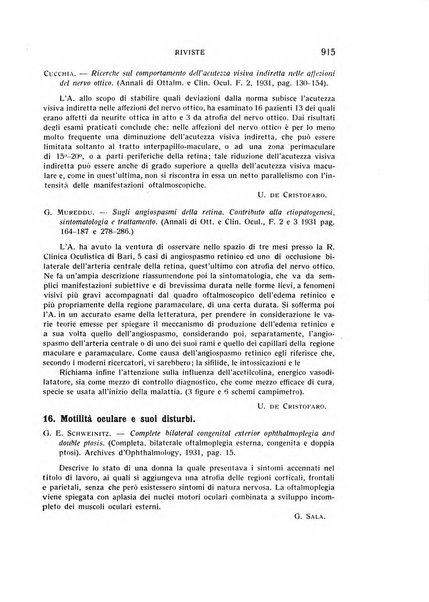 Bollettino d'oculistica periodico d'oculistica pratica