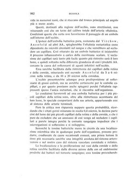 Bollettino d'oculistica periodico d'oculistica pratica