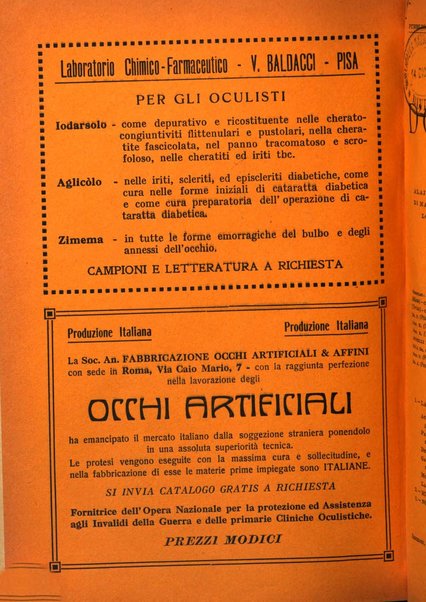 Bollettino d'oculistica periodico d'oculistica pratica