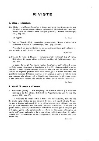 Bollettino d'oculistica periodico d'oculistica pratica