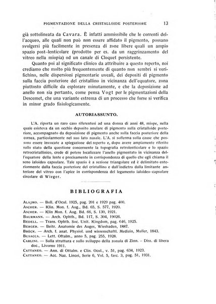 Bollettino d'oculistica periodico d'oculistica pratica