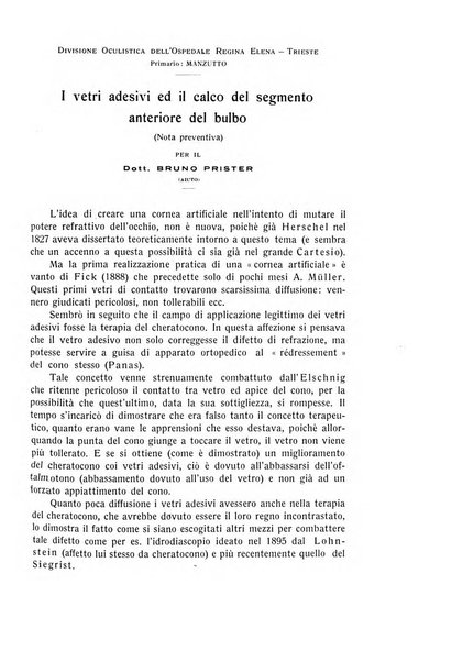 Bollettino d'oculistica periodico d'oculistica pratica