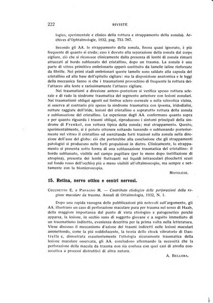 Bollettino d'oculistica periodico d'oculistica pratica