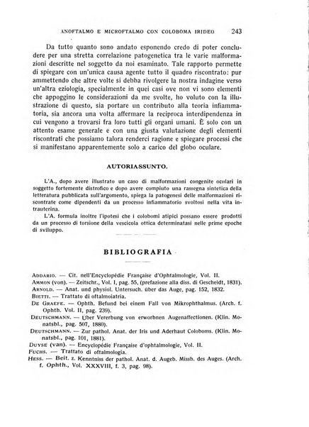 Bollettino d'oculistica periodico d'oculistica pratica