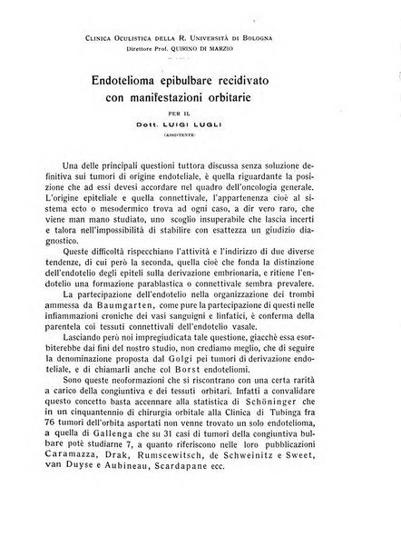 Bollettino d'oculistica periodico d'oculistica pratica