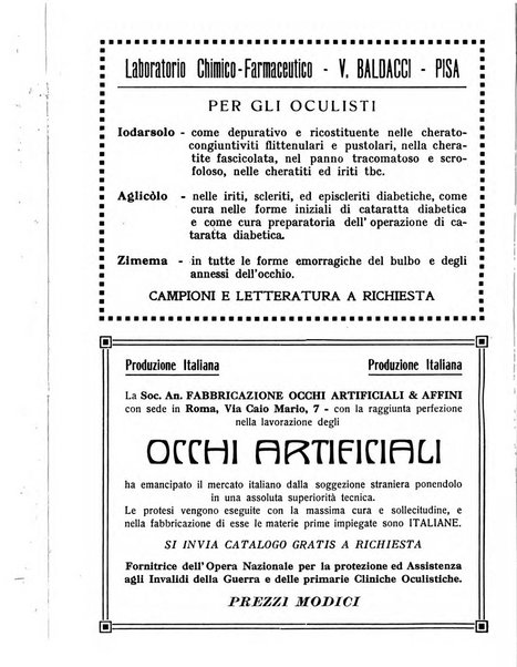 Bollettino d'oculistica periodico d'oculistica pratica