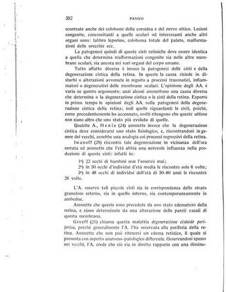 Bollettino d'oculistica periodico d'oculistica pratica