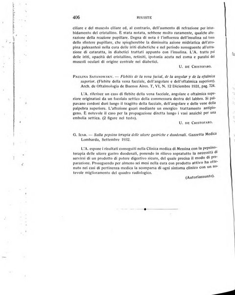 Bollettino d'oculistica periodico d'oculistica pratica