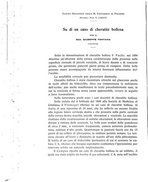 Bollettino d'oculistica periodico d'oculistica pratica