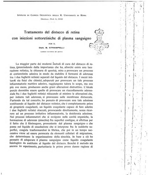 Bollettino d'oculistica periodico d'oculistica pratica