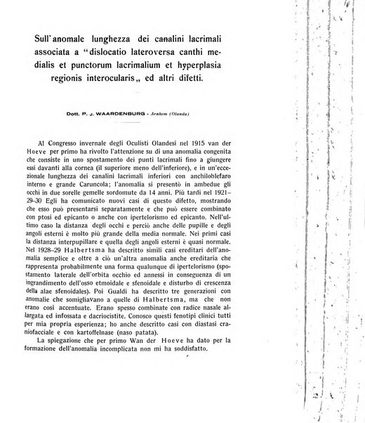 Bollettino d'oculistica periodico d'oculistica pratica