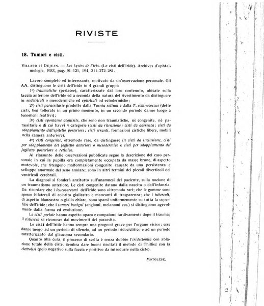 Bollettino d'oculistica periodico d'oculistica pratica