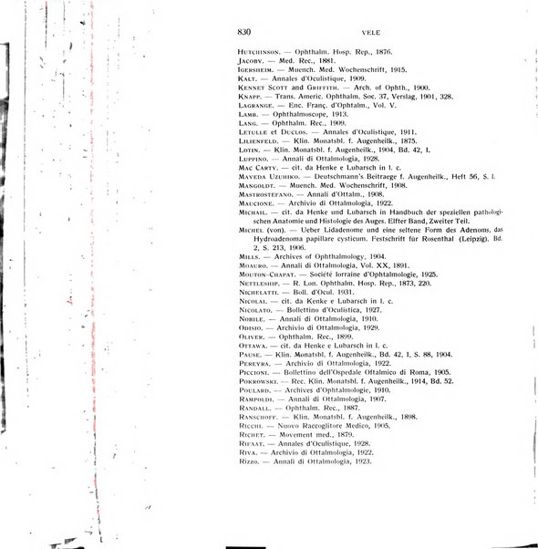 Bollettino d'oculistica periodico d'oculistica pratica