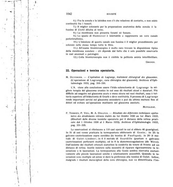 Bollettino d'oculistica periodico d'oculistica pratica