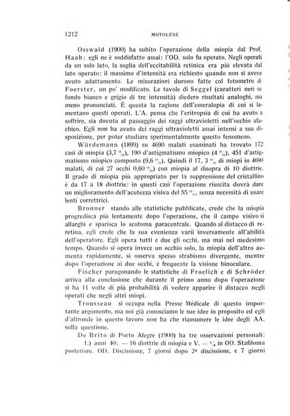 Bollettino d'oculistica periodico d'oculistica pratica