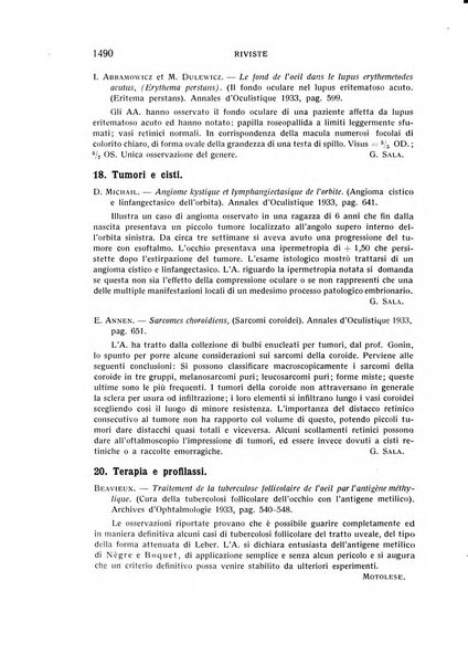 Bollettino d'oculistica periodico d'oculistica pratica