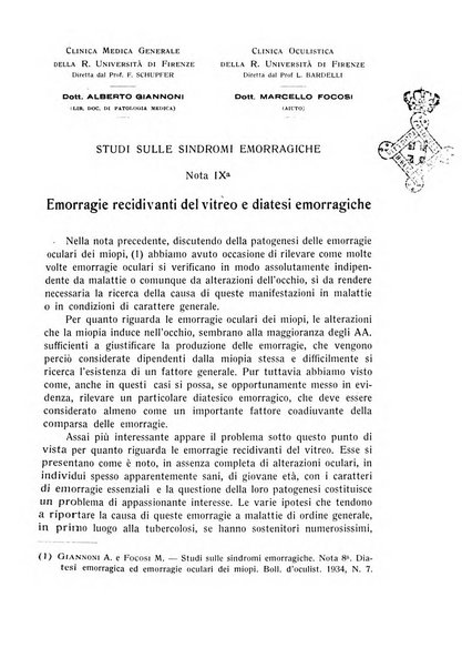 Bollettino d'oculistica periodico d'oculistica pratica