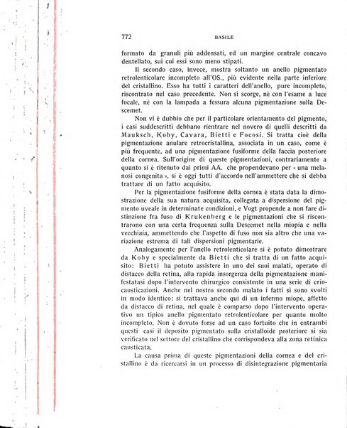 Bollettino d'oculistica periodico d'oculistica pratica