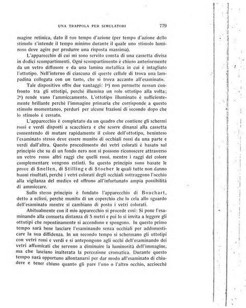 Bollettino d'oculistica periodico d'oculistica pratica