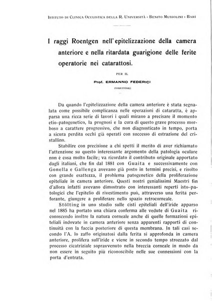 Bollettino d'oculistica periodico d'oculistica pratica