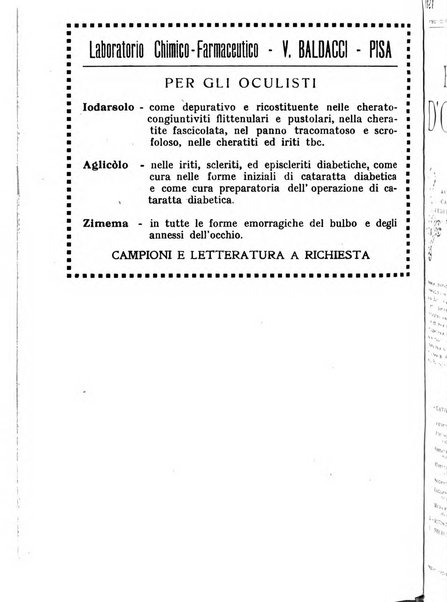 Bollettino d'oculistica periodico d'oculistica pratica