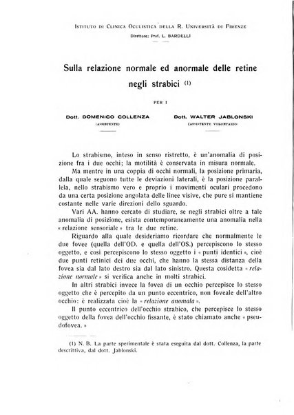 Bollettino d'oculistica periodico d'oculistica pratica