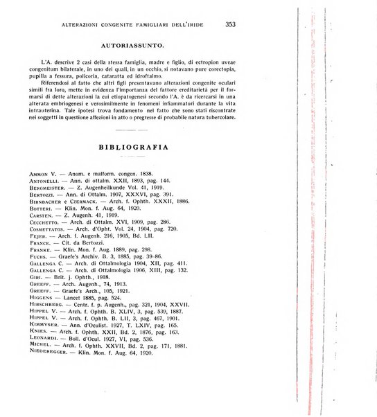 Bollettino d'oculistica periodico d'oculistica pratica