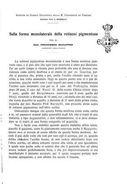 Bollettino d'oculistica periodico d'oculistica pratica