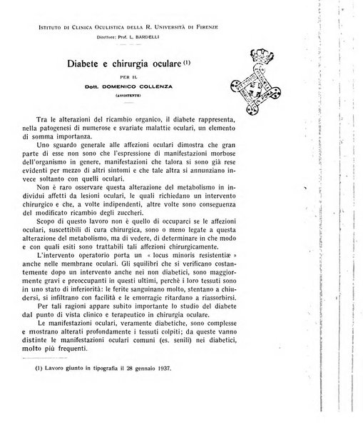 Bollettino d'oculistica periodico d'oculistica pratica