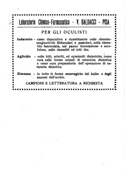 Bollettino d'oculistica periodico d'oculistica pratica