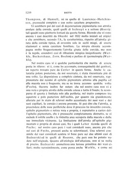 Bollettino d'oculistica periodico d'oculistica pratica