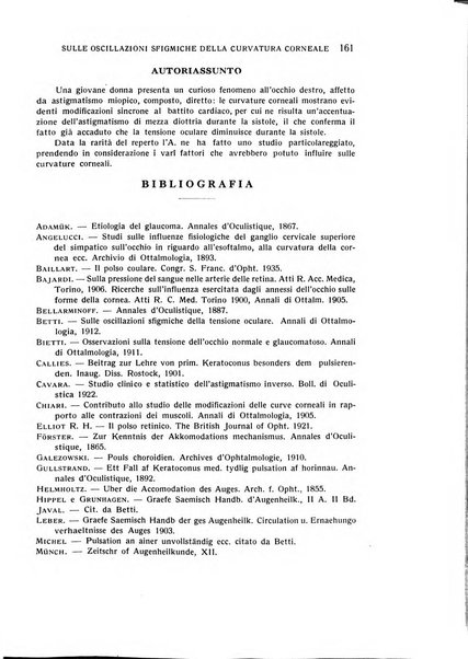 Bollettino d'oculistica periodico d'oculistica pratica