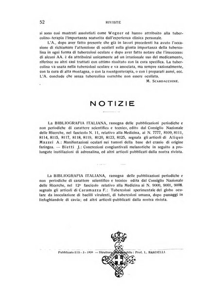 Bollettino d'oculistica periodico d'oculistica pratica