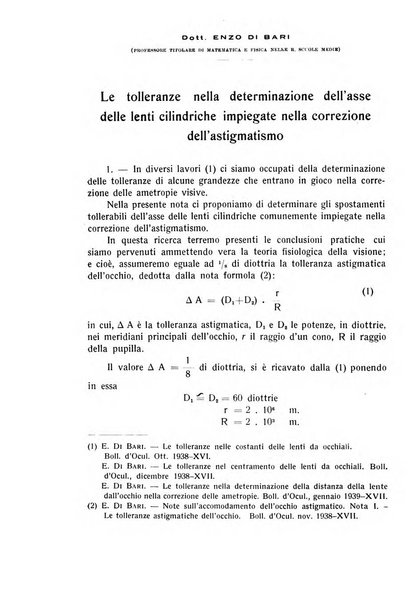 Bollettino d'oculistica periodico d'oculistica pratica