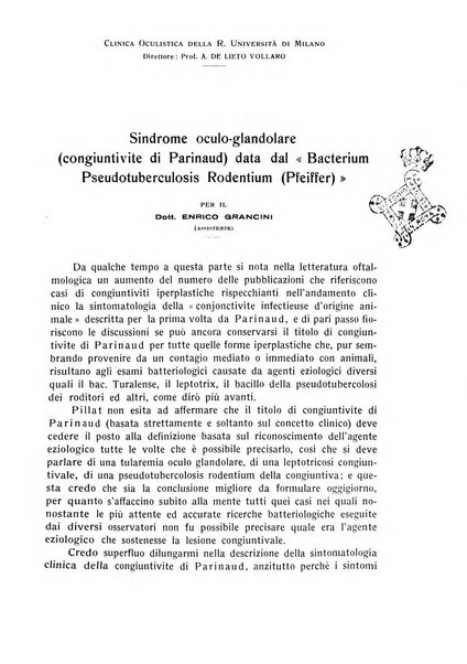 Bollettino d'oculistica periodico d'oculistica pratica