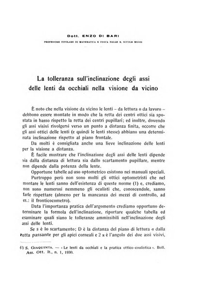 Bollettino d'oculistica periodico d'oculistica pratica